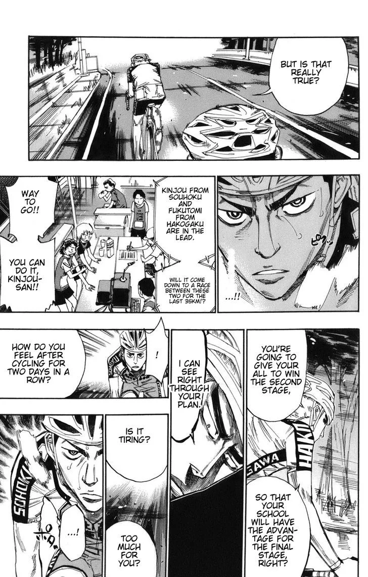 Yowamushi Pedal Chapter 67 page 10