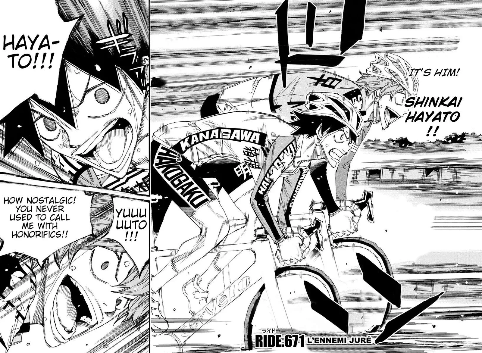Yowamushi Pedal Chapter 671 page 9