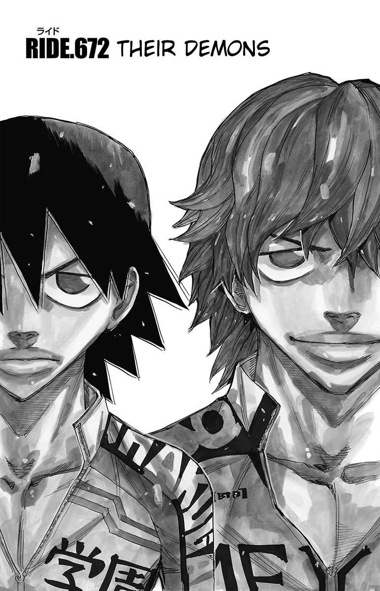 Yowamushi Pedal Chapter 672 page 1