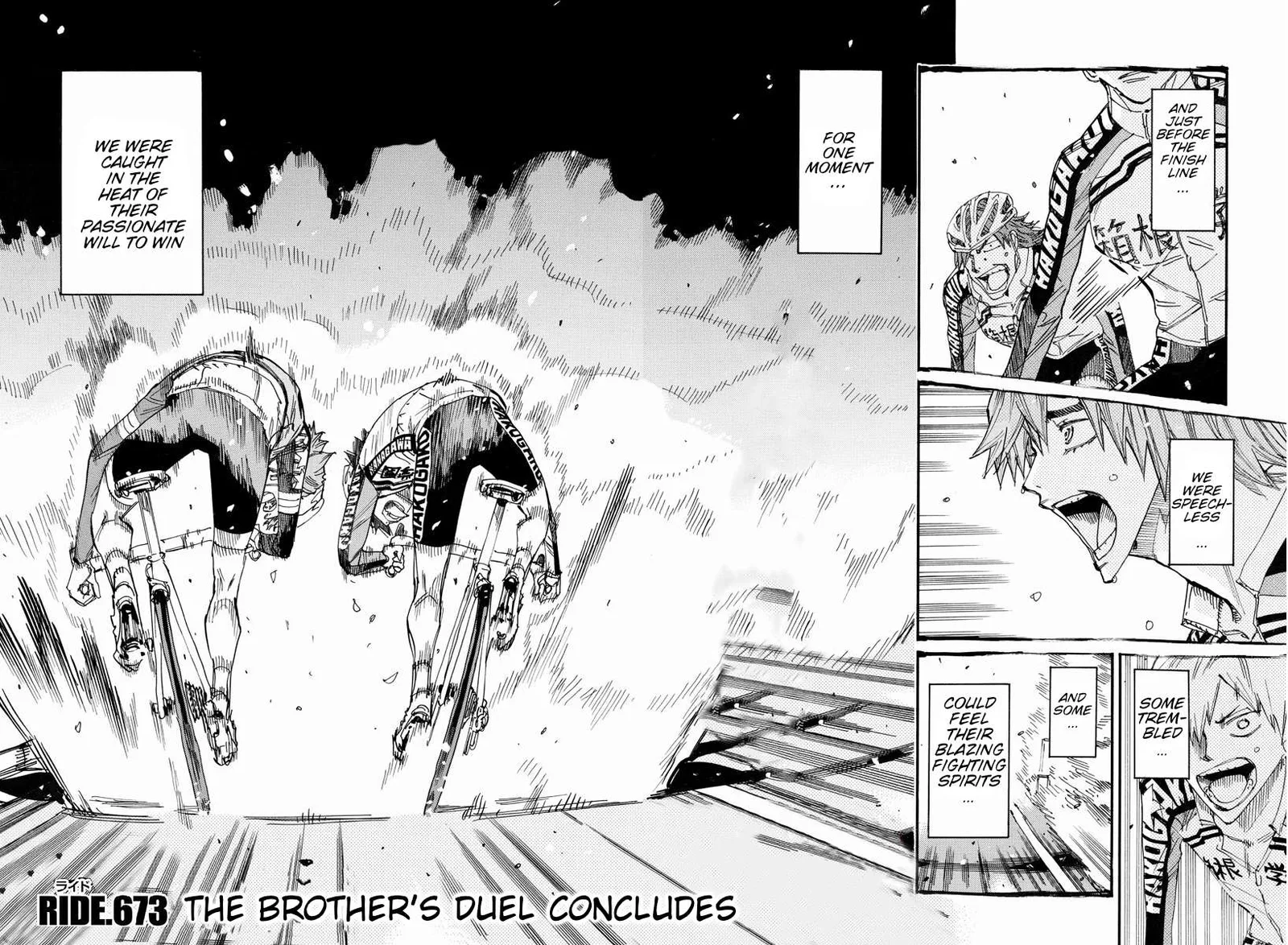 Yowamushi Pedal Chapter 673 page 2