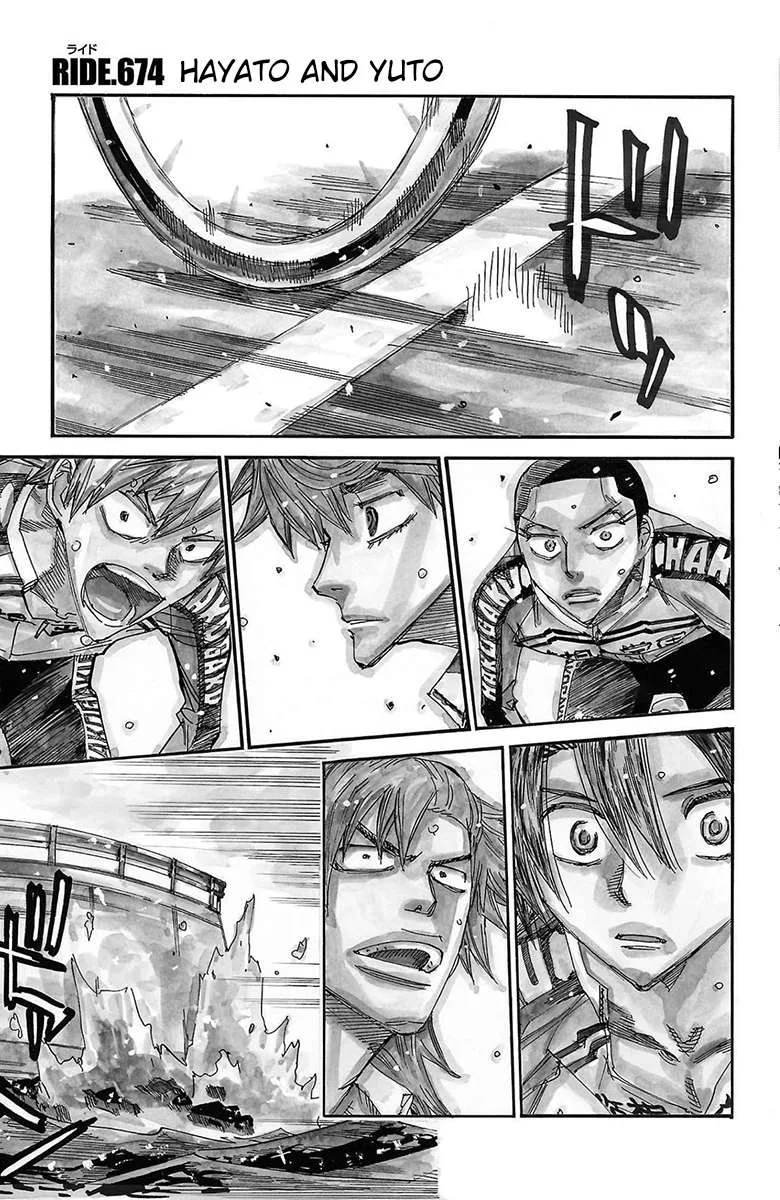 Yowamushi Pedal Chapter 674 page 1