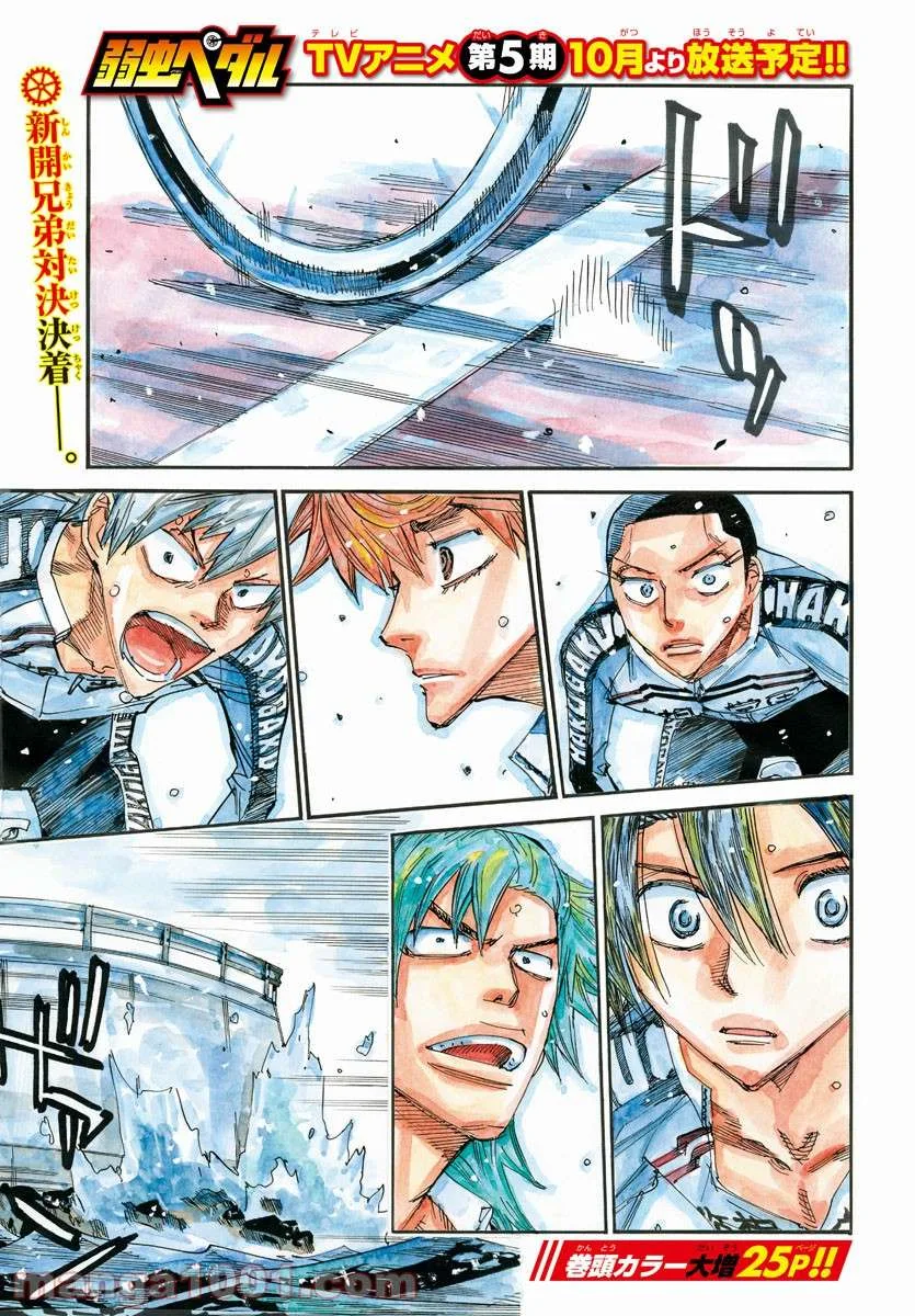 Yowamushi Pedal Chapter 674 page 2