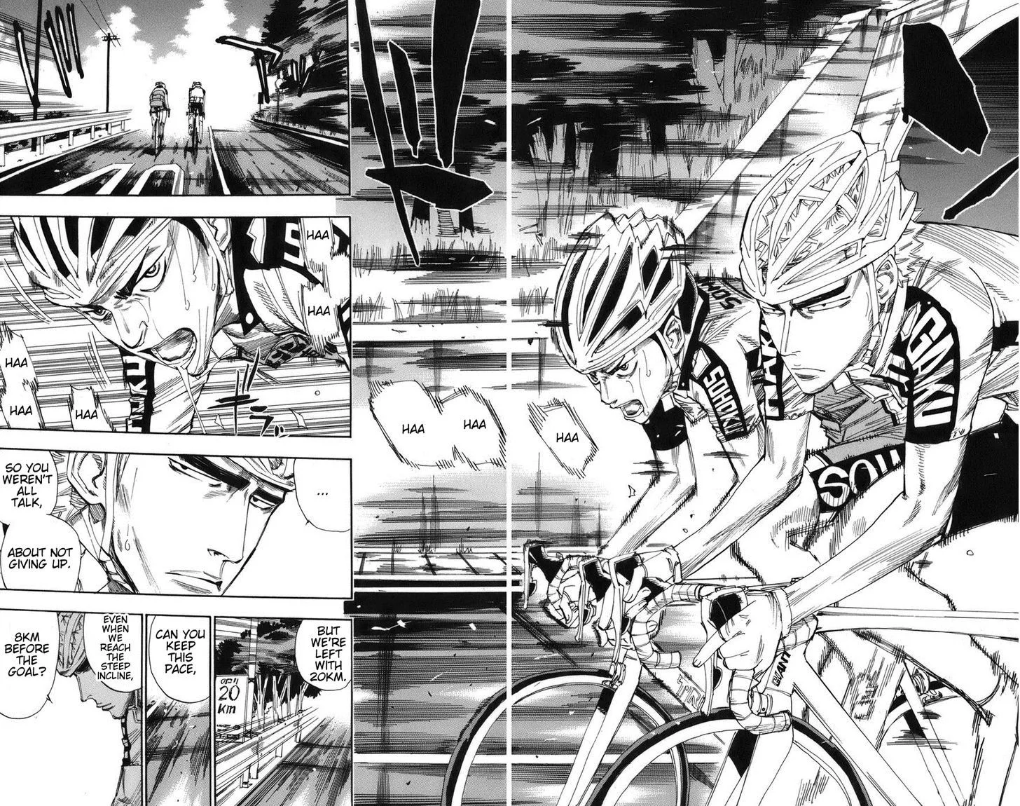 Yowamushi Pedal Chapter 68 page 9