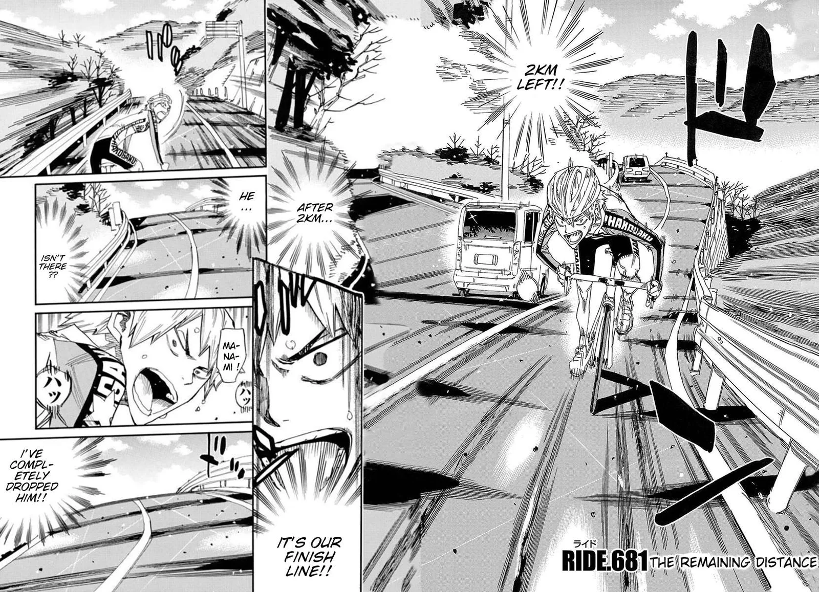 Yowamushi Pedal Chapter 682 page 2