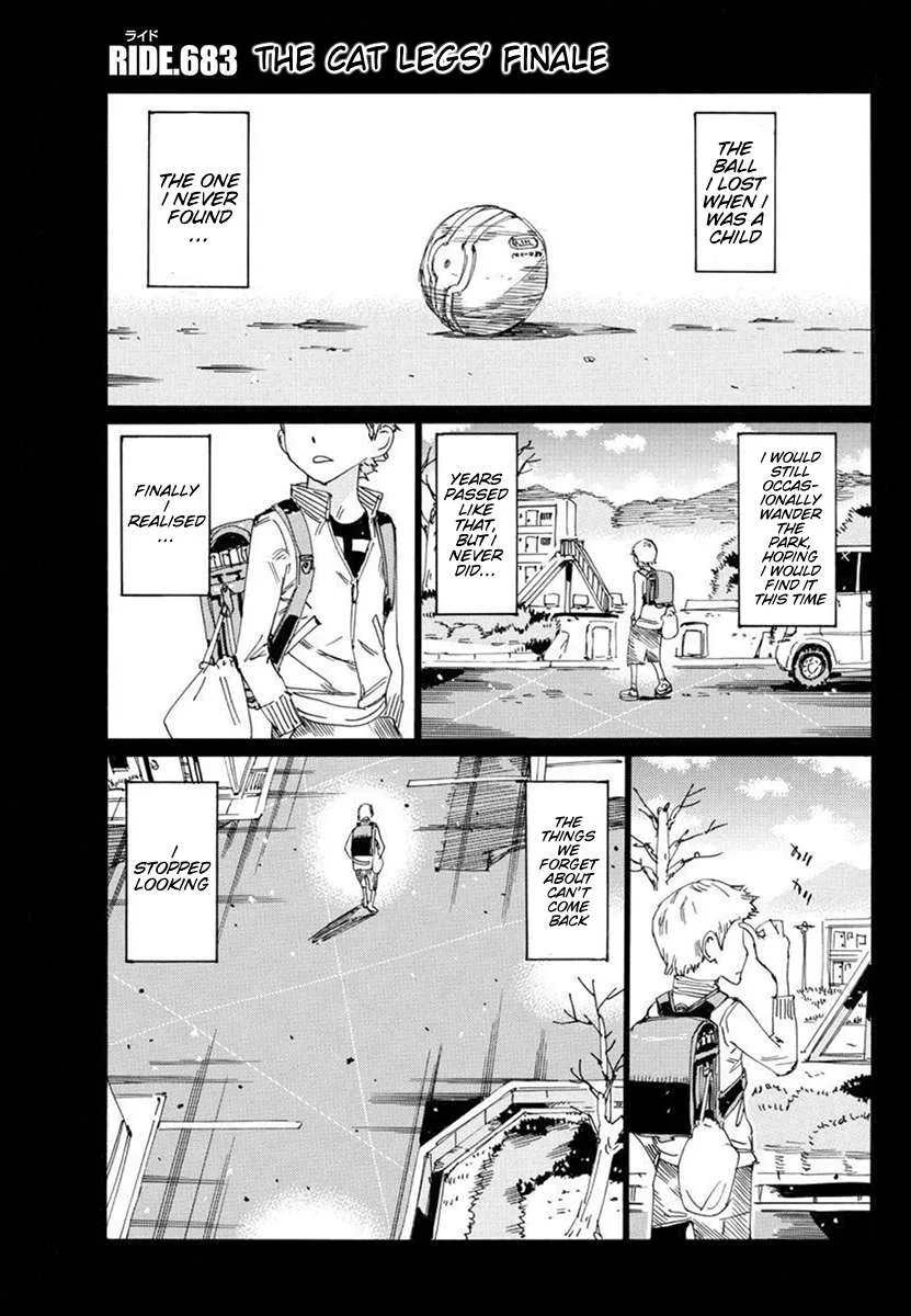 Yowamushi Pedal Chapter 683 page 1