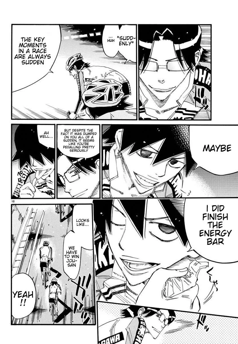 Yowamushi Pedal Chapter 684 page 15