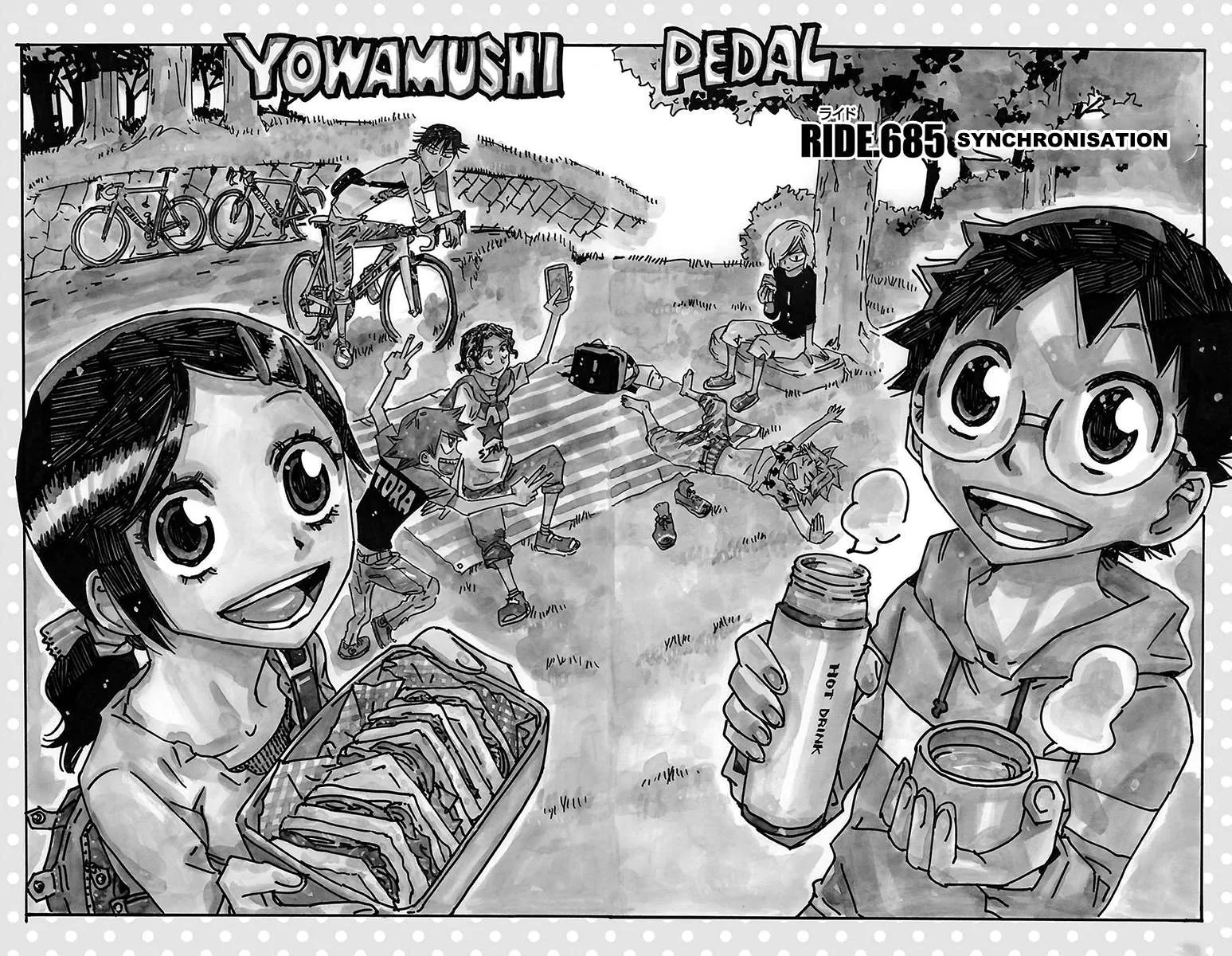 Yowamushi Pedal Chapter 685 page 2