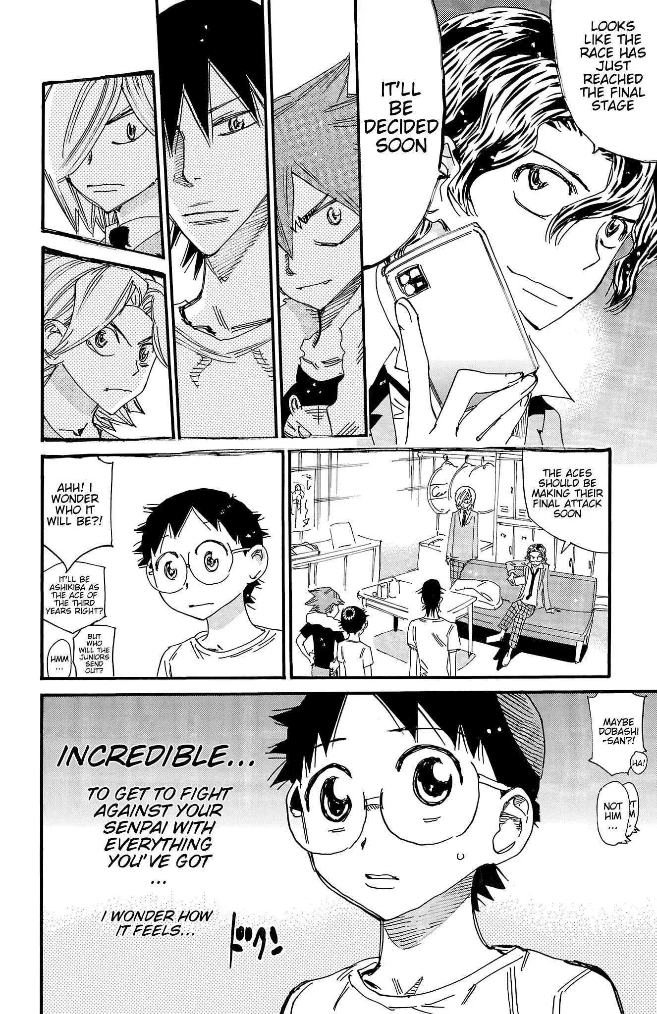 Yowamushi Pedal Chapter 685 page 22