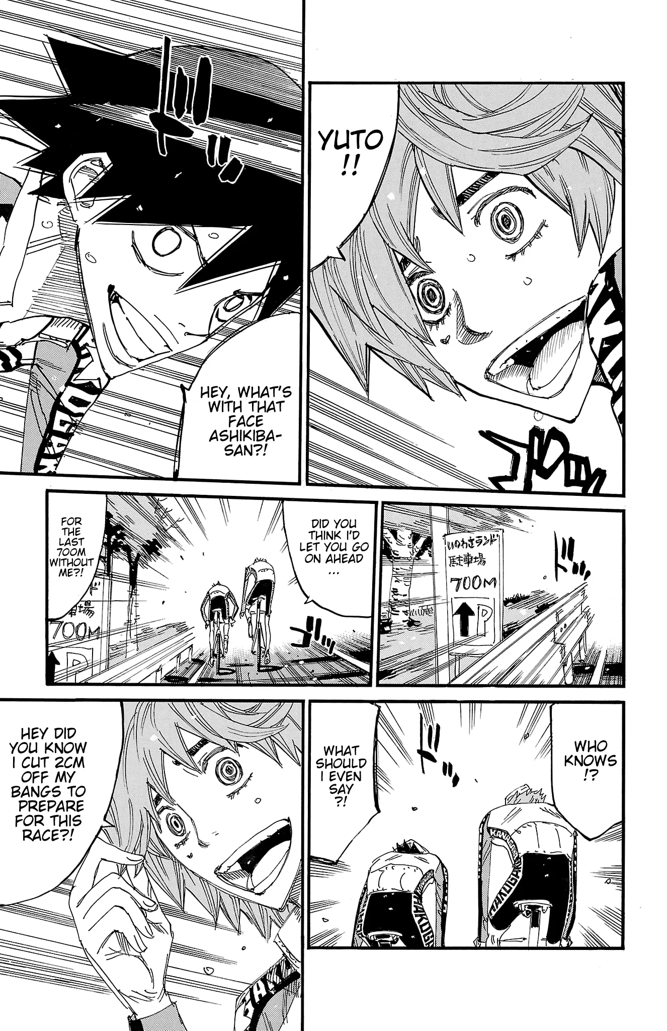 Yowamushi Pedal Chapter 686 page 13