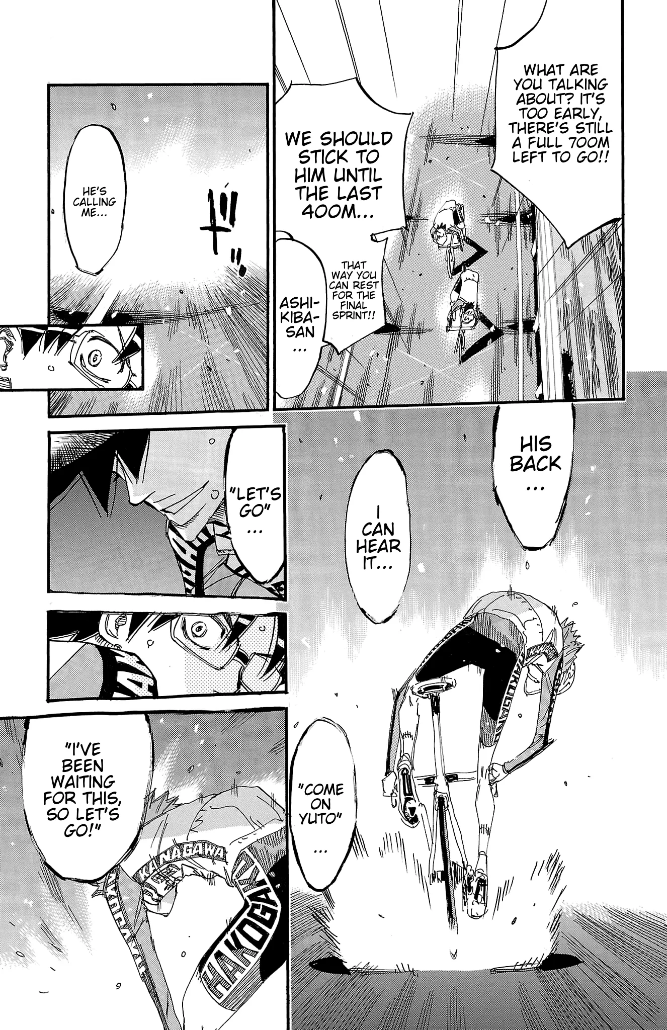 Yowamushi Pedal Chapter 686 page 11