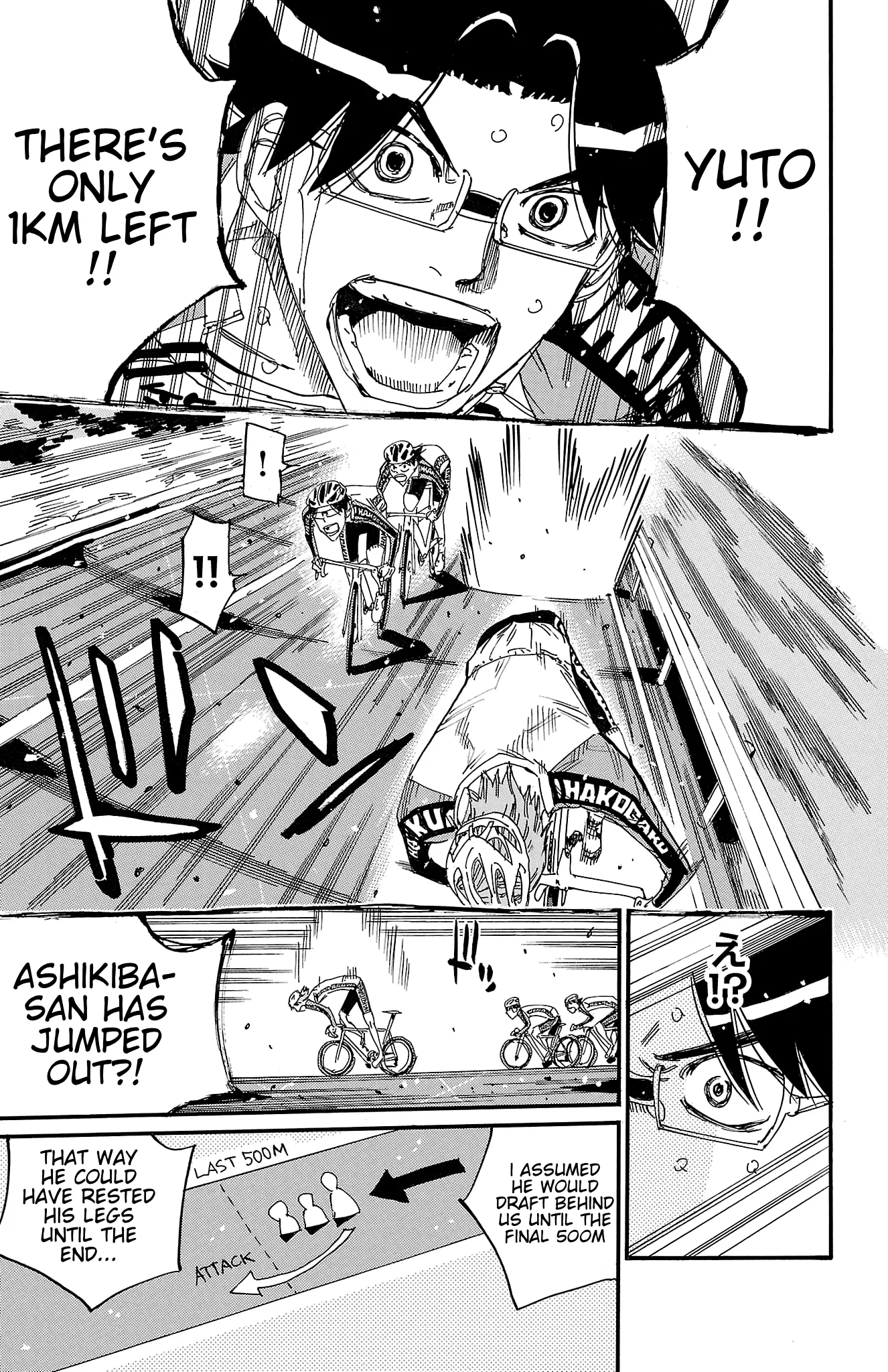 Yowamushi Pedal Chapter 686 page 8