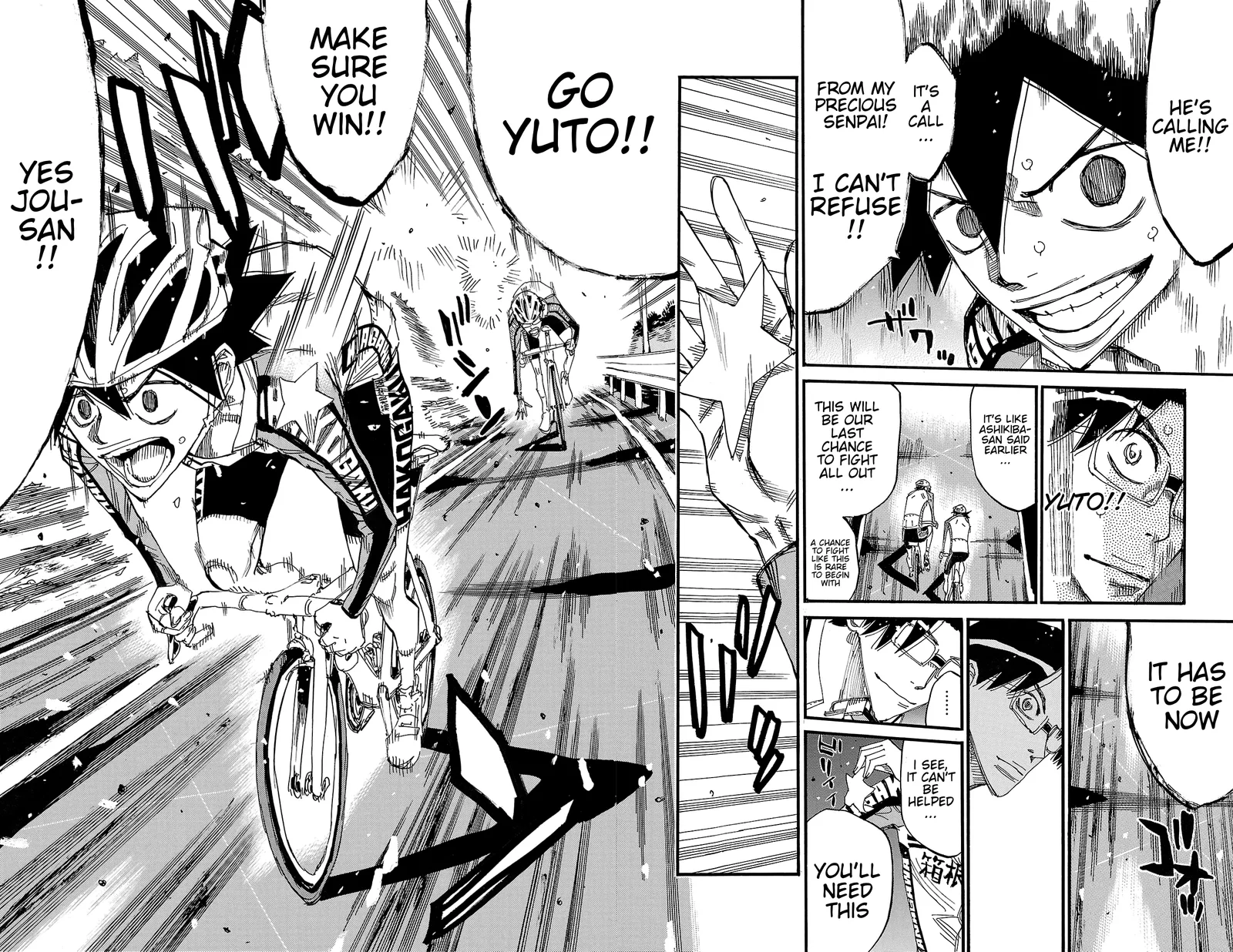 Yowamushi Pedal Chapter 686 page 12
