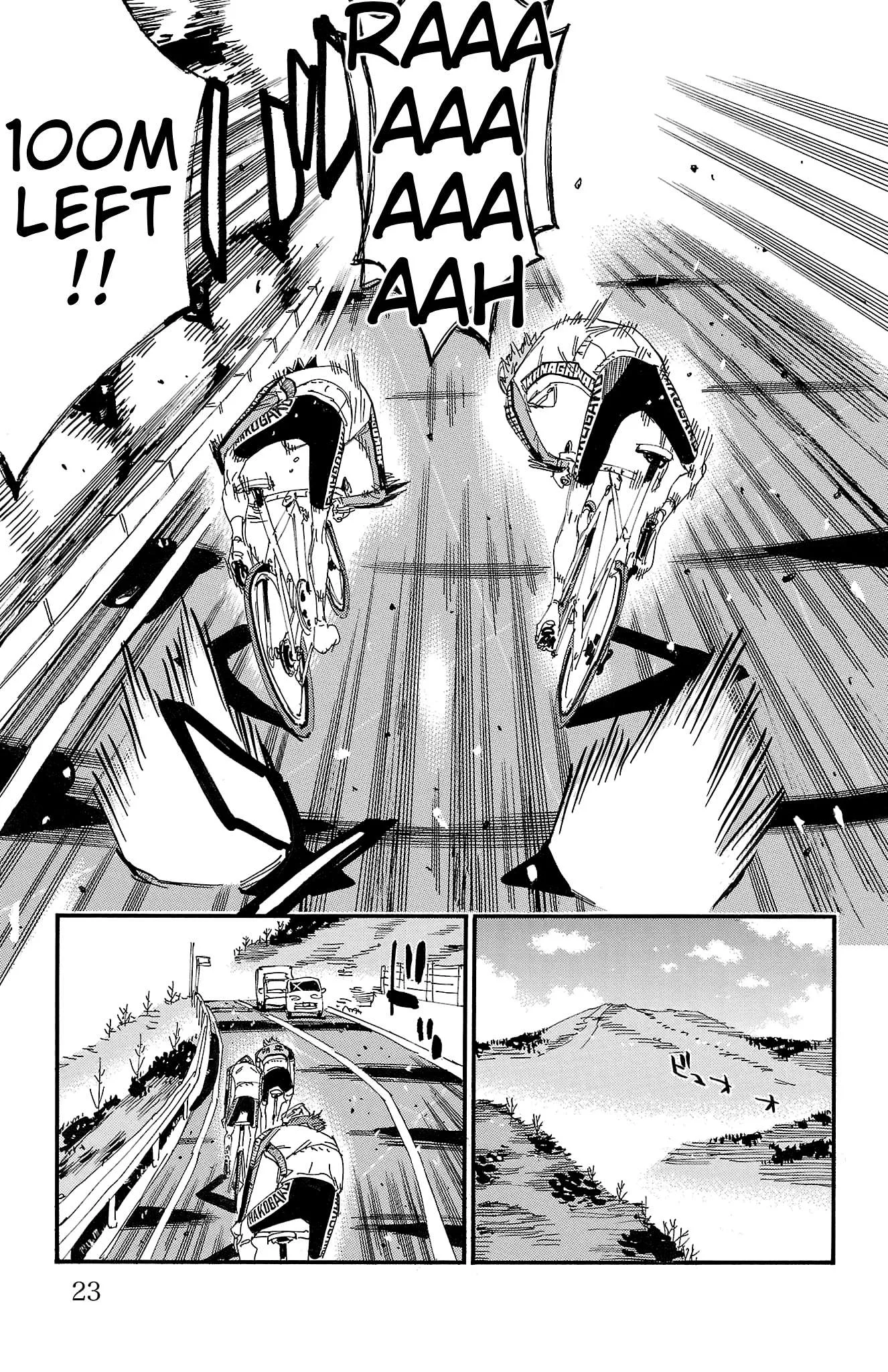 Yowamushi Pedal Chapter 687 page 22