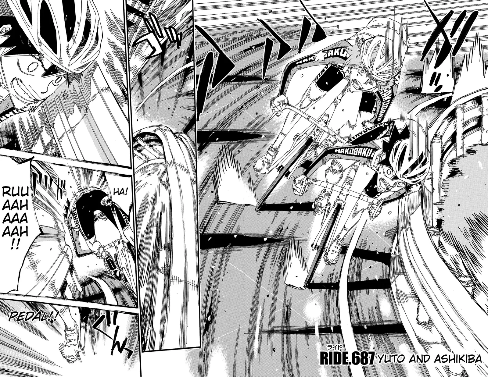 Yowamushi Pedal Chapter 687 page 8