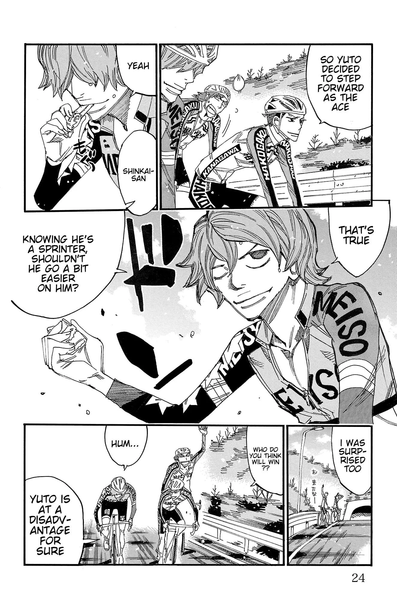 Yowamushi Pedal Chapter 687 page 23