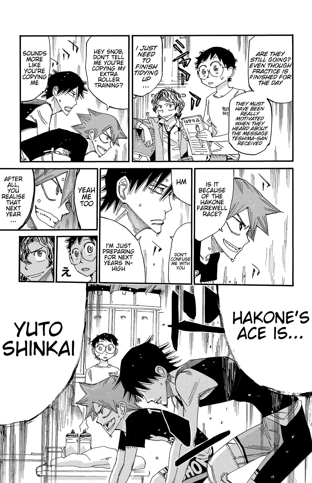 Yowamushi Pedal Chapter 688 page 14