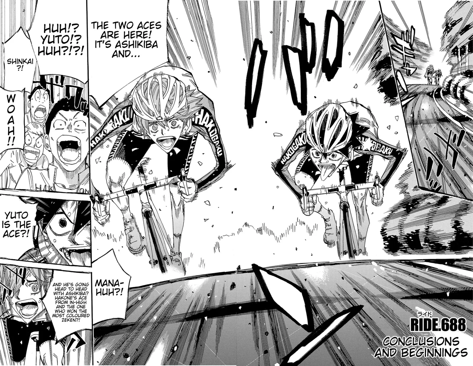 Yowamushi Pedal Chapter 688 page 2