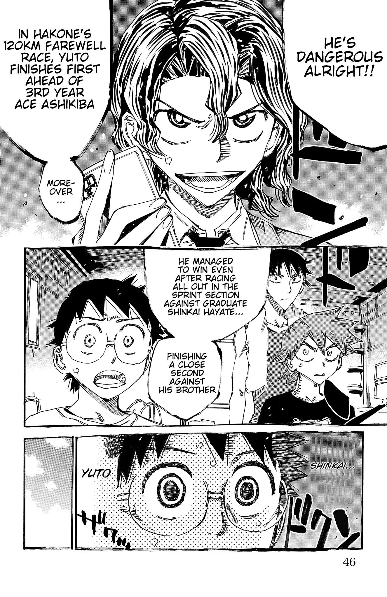 Yowamushi Pedal Chapter 688 page 17