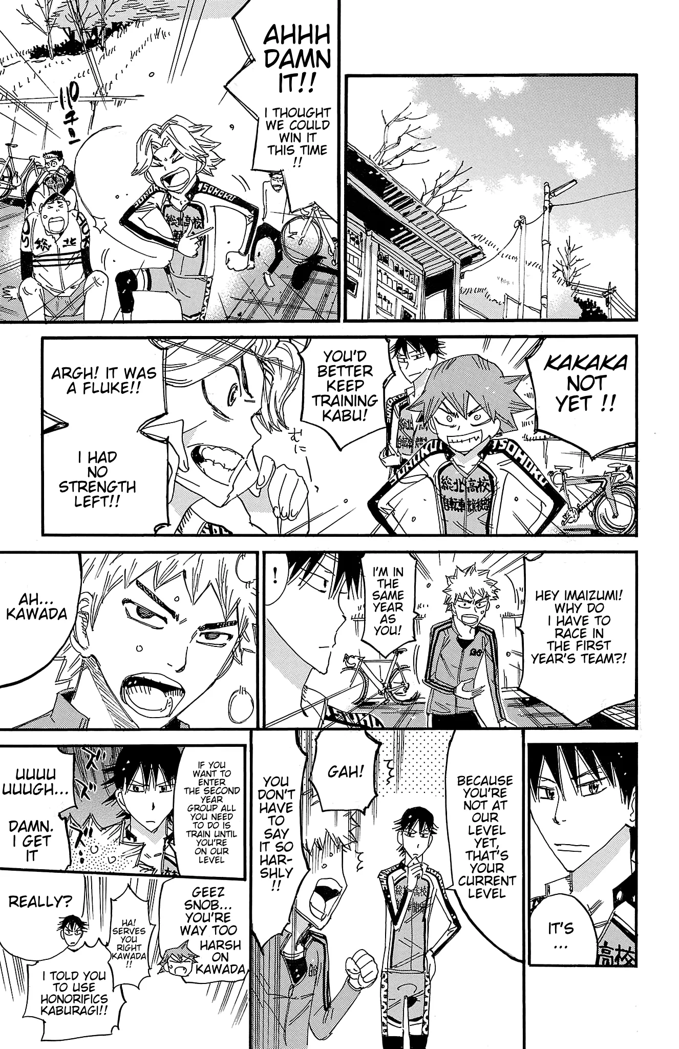 Yowamushi Pedal Chapter 689 page 4