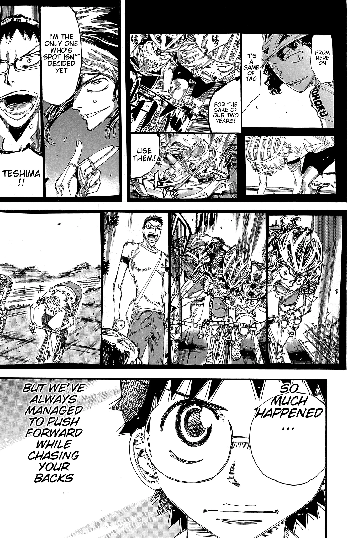 Yowamushi Pedal Chapter 689 page 13