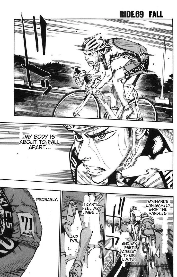 Yowamushi Pedal Chapter 69 page 1