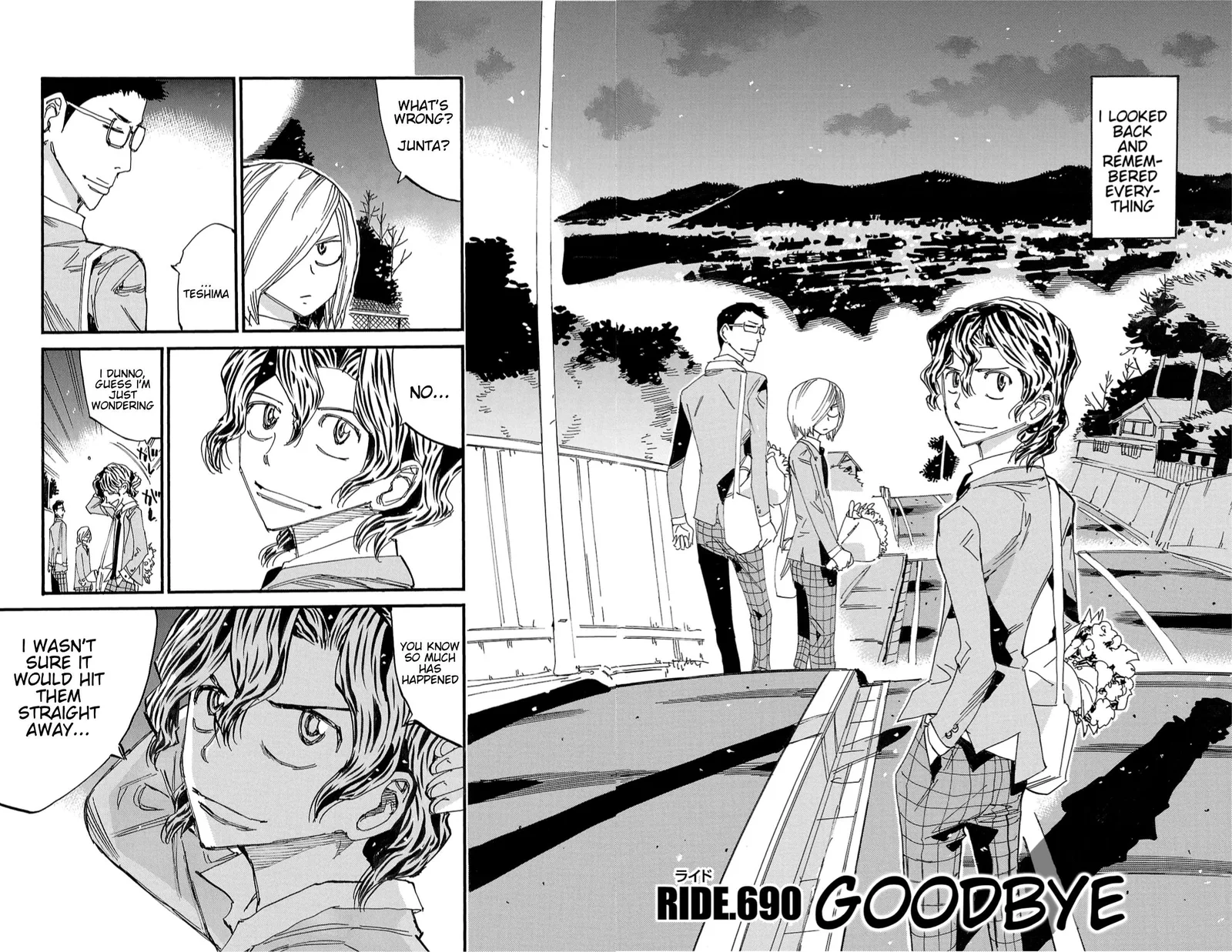 Yowamushi Pedal Chapter 690 page 4