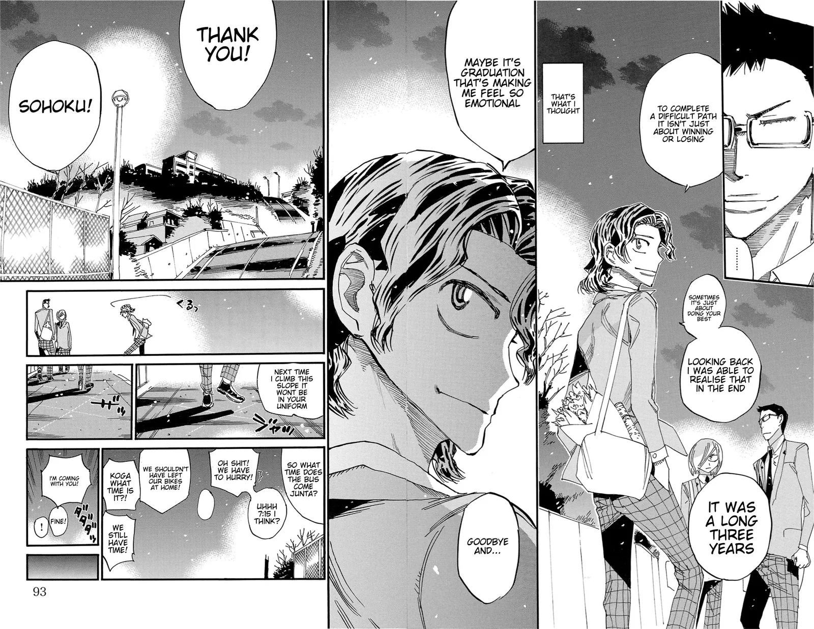 Yowamushi Pedal Chapter 690 page 16