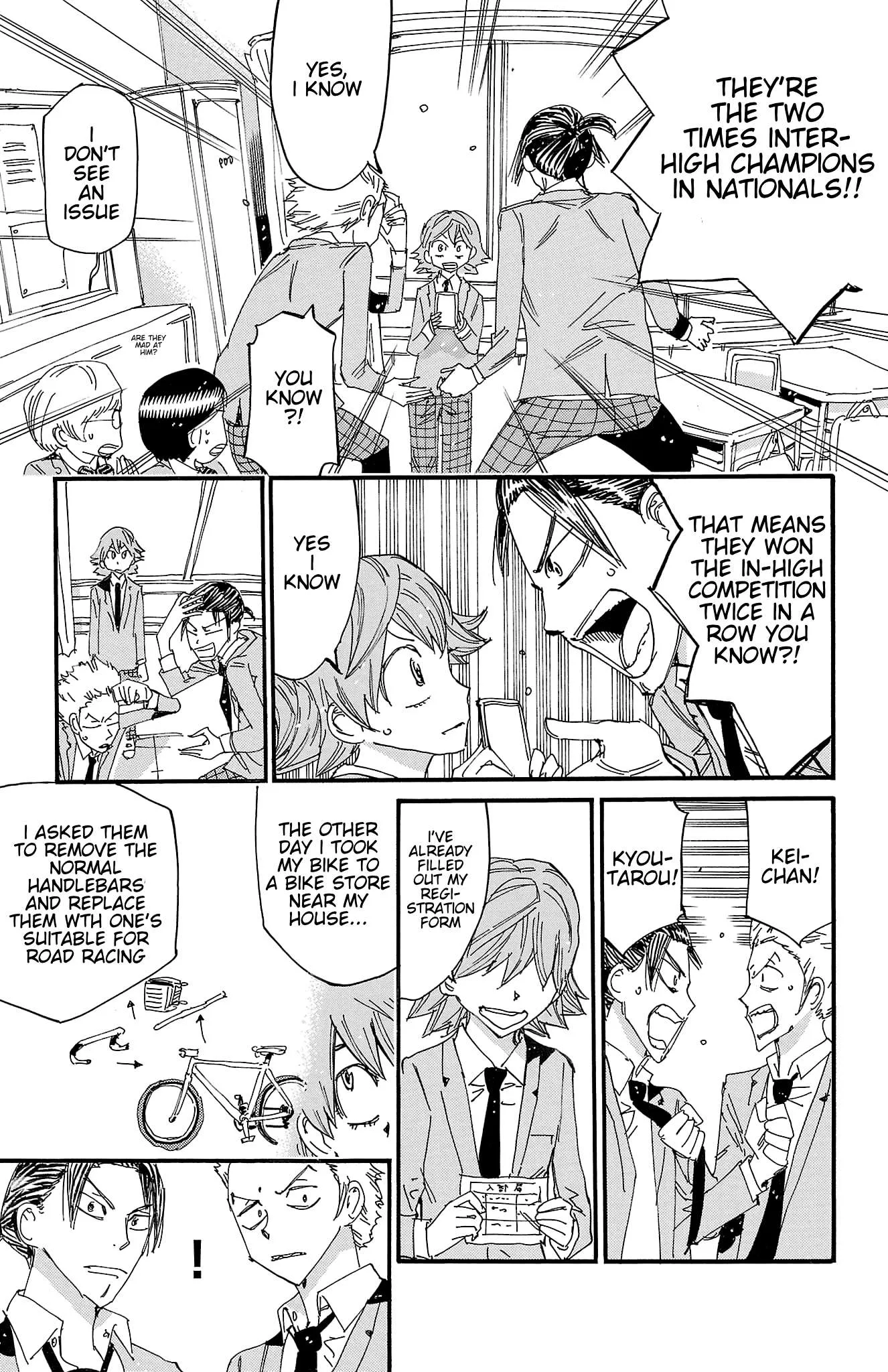 Yowamushi Pedal Chapter 694 page 4