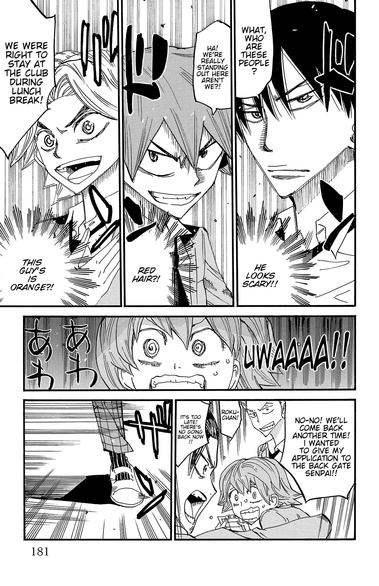 Yowamushi Pedal Chapter 694 page 14