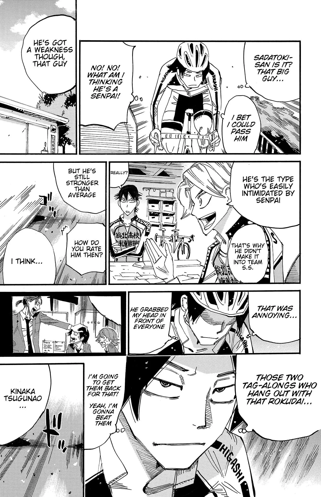 Yowamushi Pedal Chapter 695 page 23