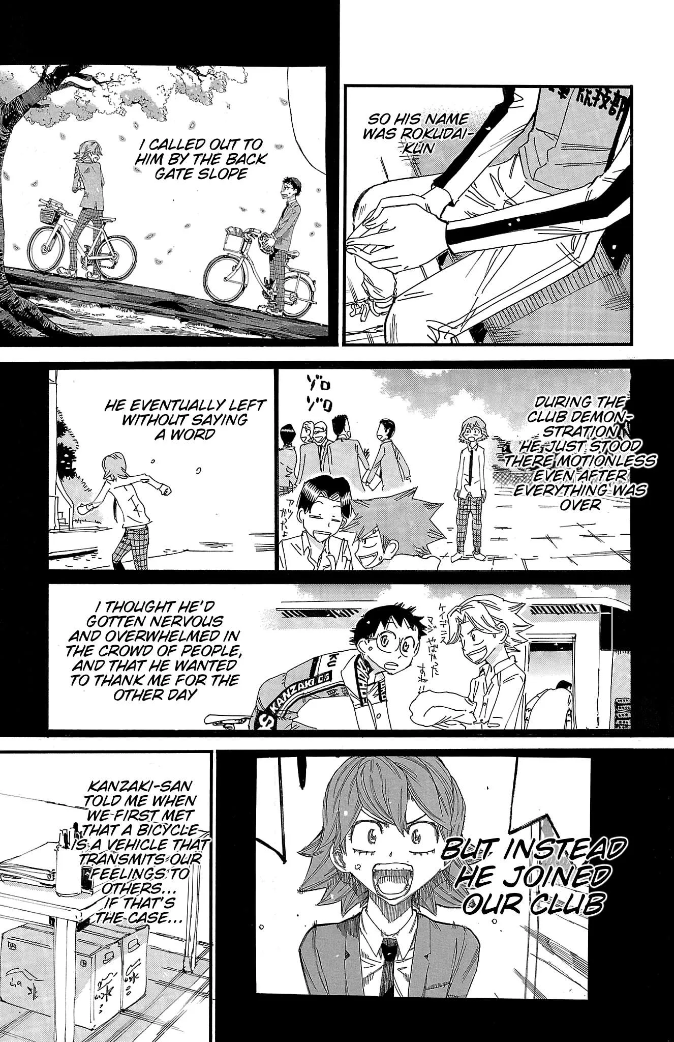 Yowamushi Pedal Chapter 695 page 17