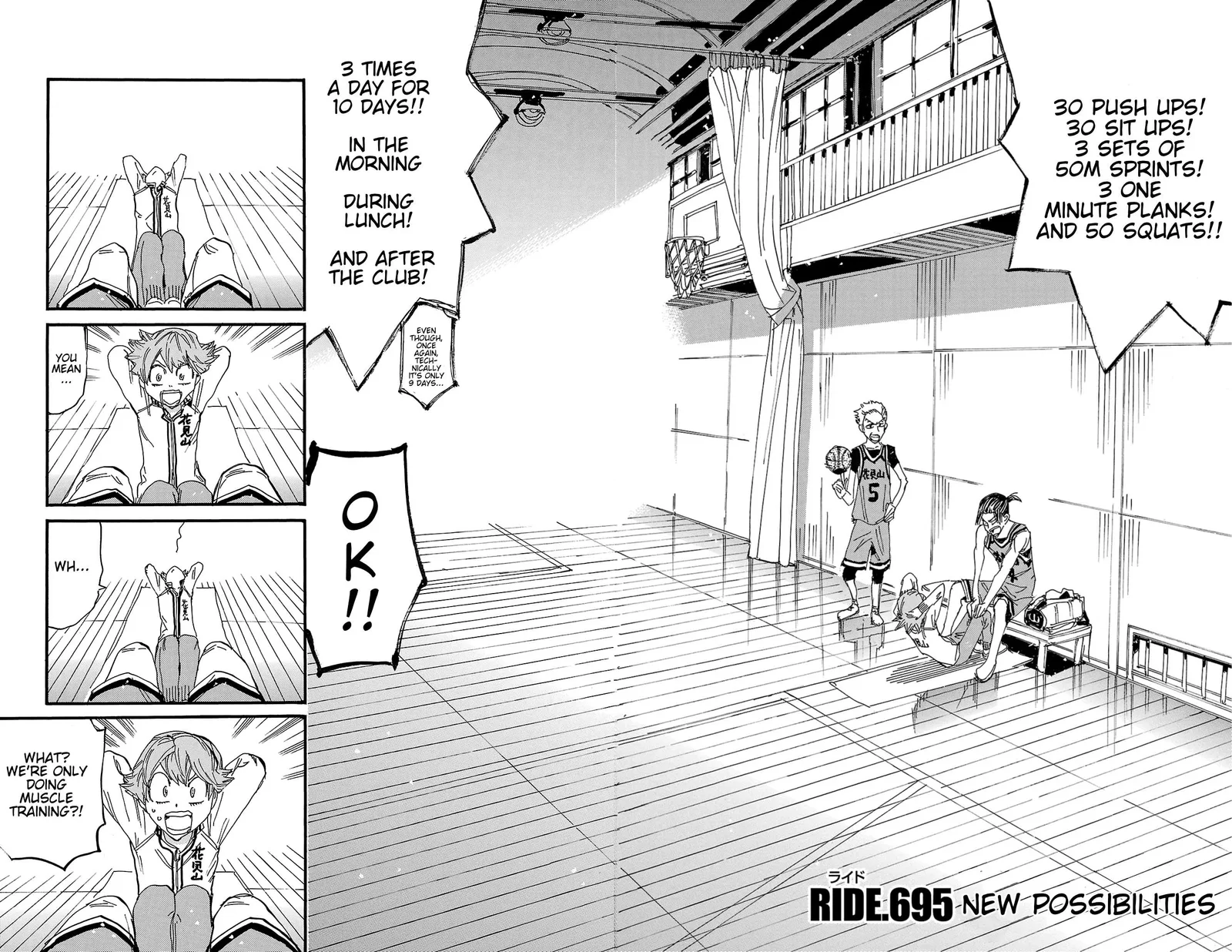 Yowamushi Pedal Chapter 695 page 7