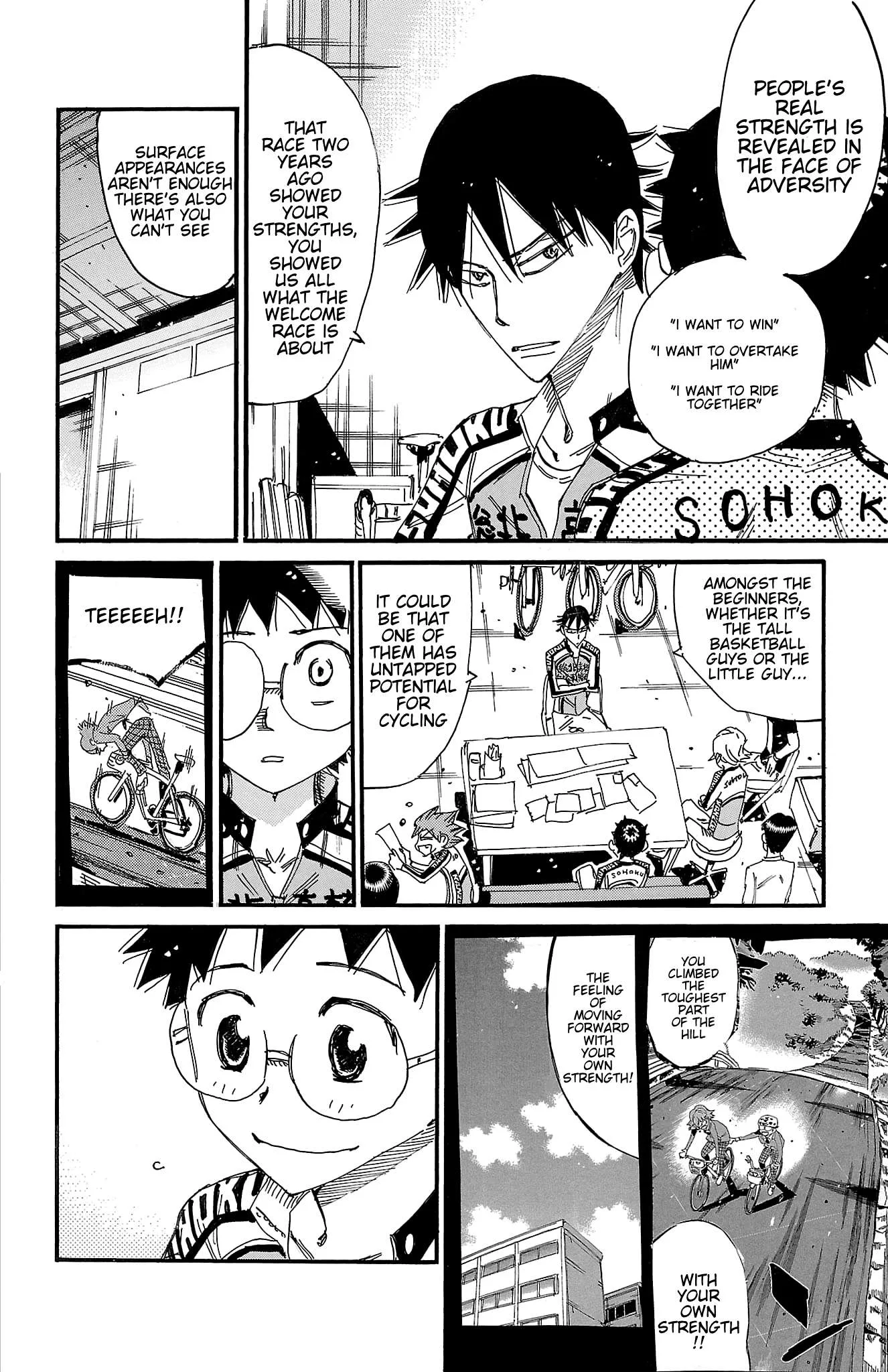 Yowamushi Pedal Chapter 695 page 16