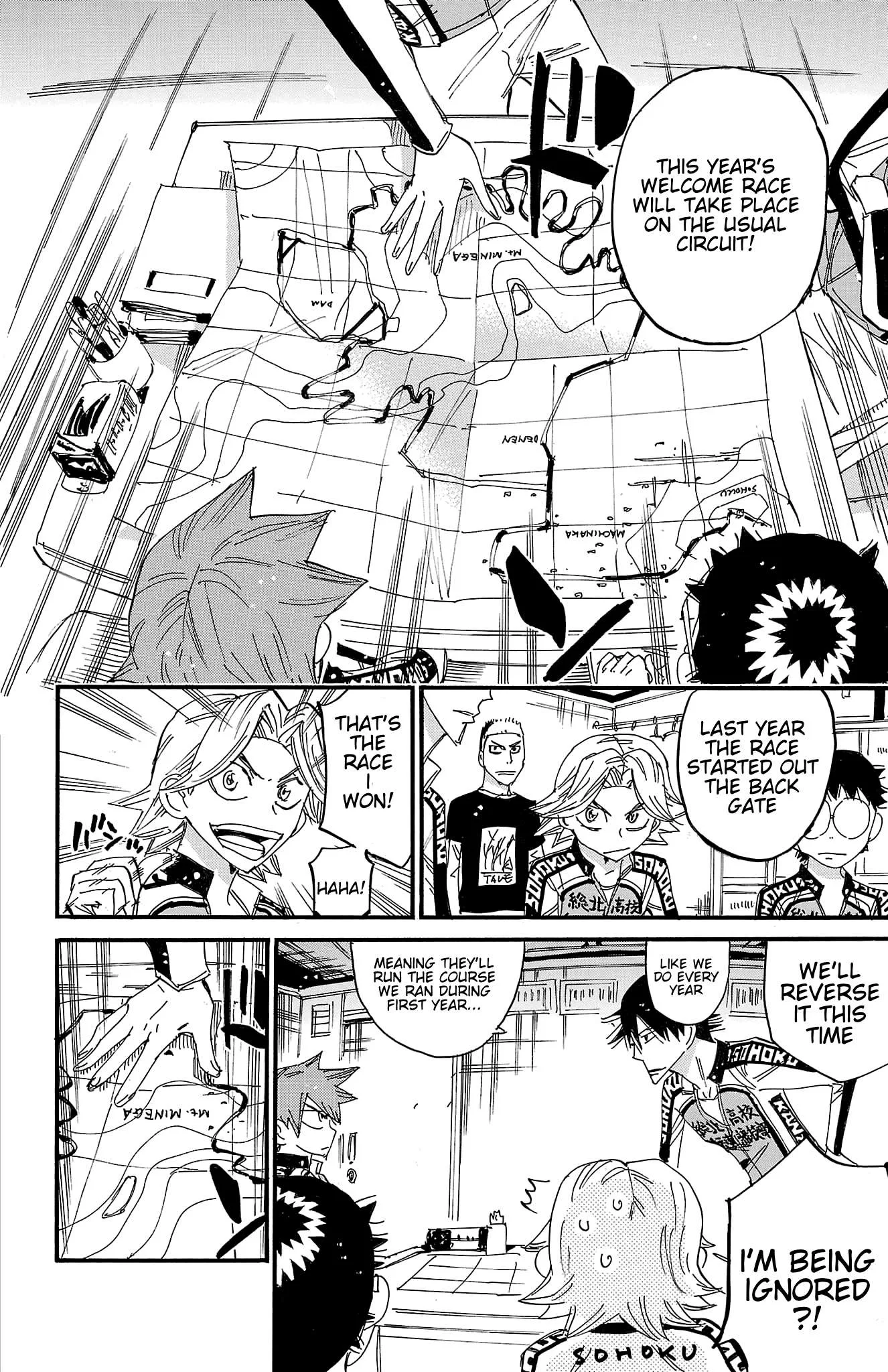 Yowamushi Pedal Chapter 695 page 12