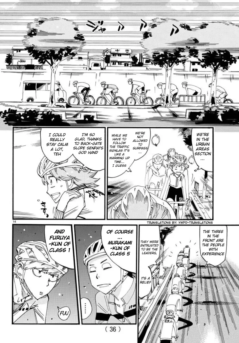 Yowamushi Pedal Chapter 696 page 13