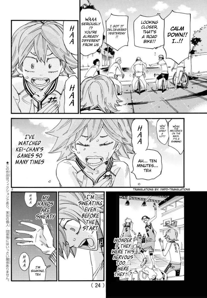 Yowamushi Pedal Chapter 696 page 4