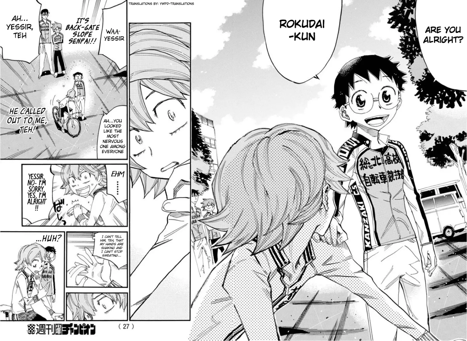 Yowamushi Pedal Chapter 696 page 6