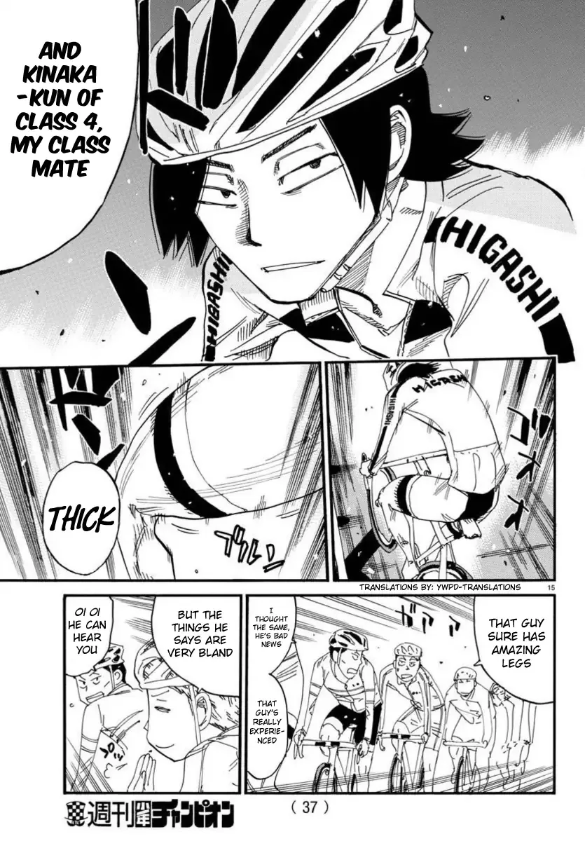 Yowamushi Pedal Chapter 696 page 14