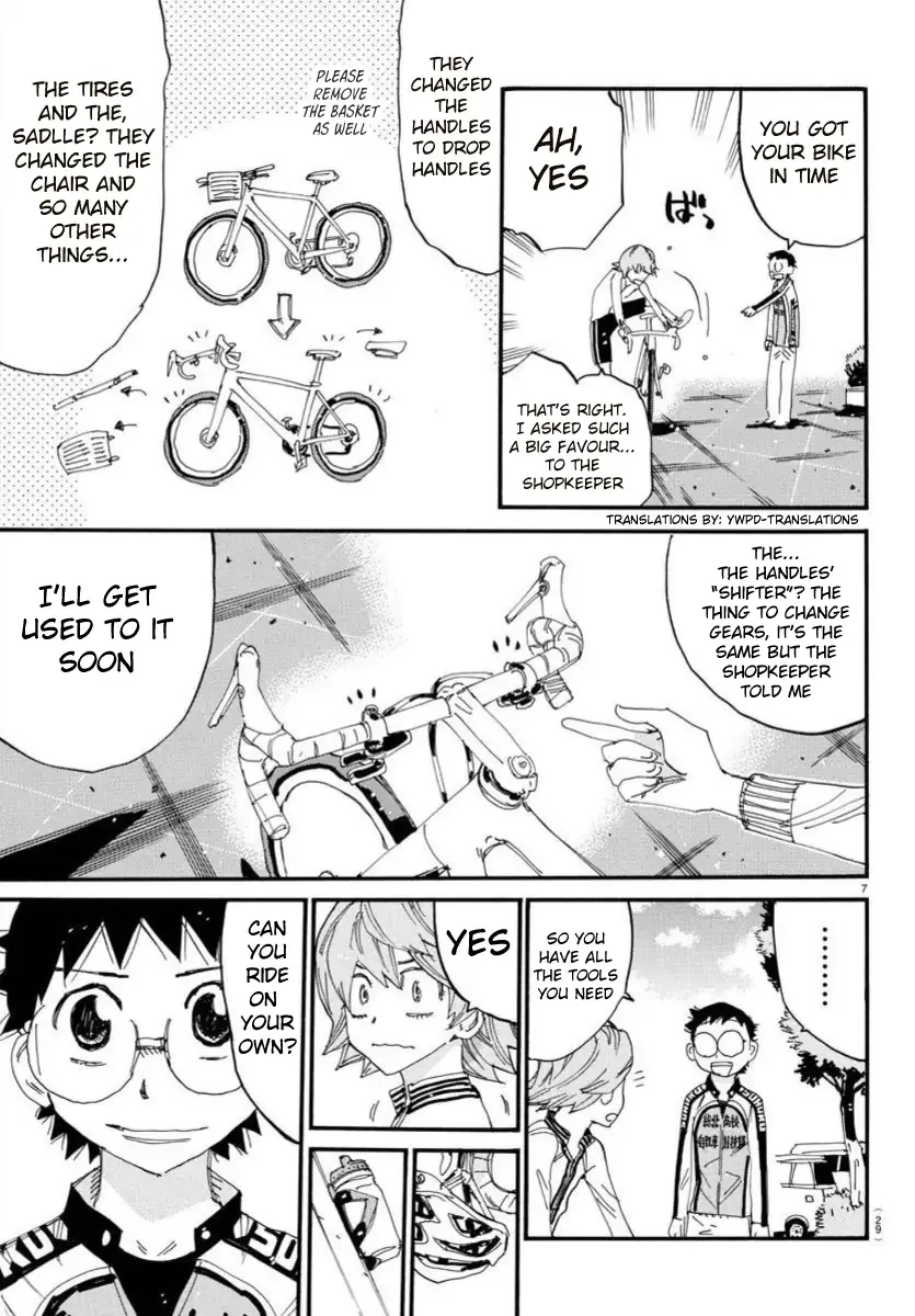 Yowamushi Pedal Chapter 696 page 8