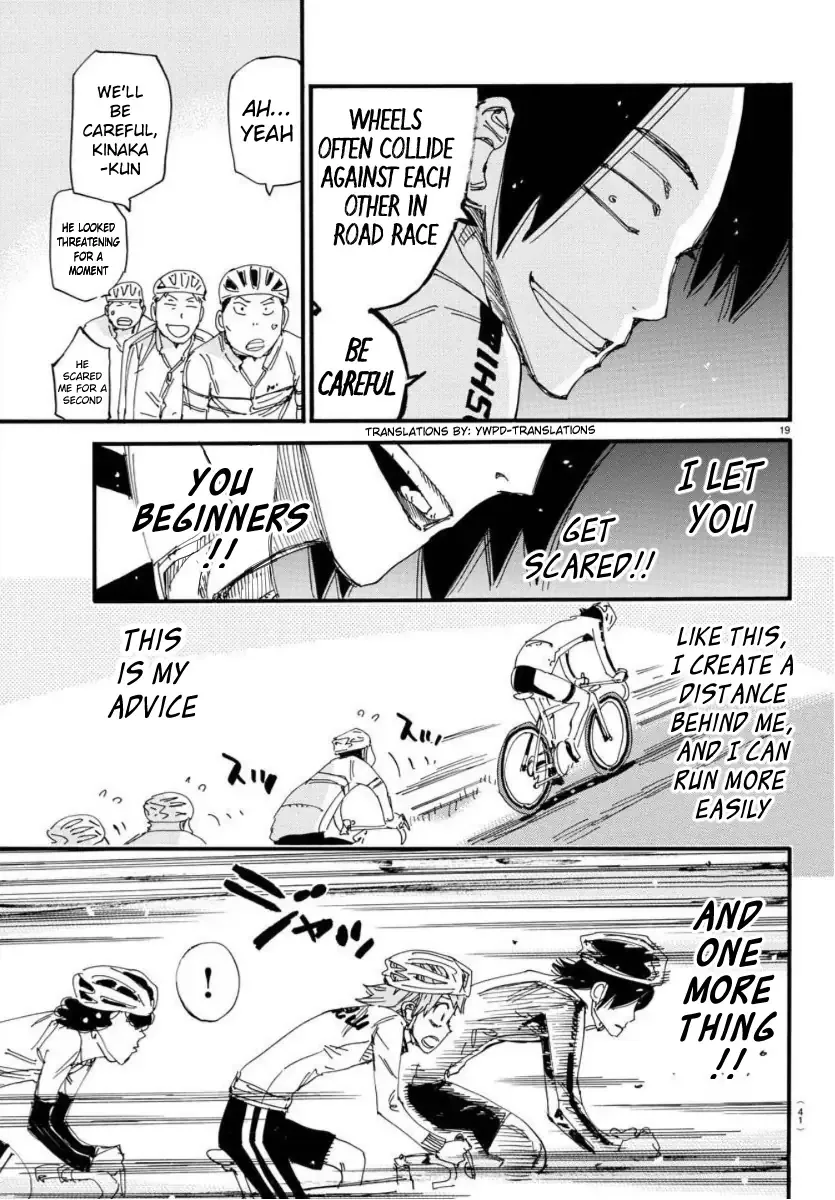 Yowamushi Pedal Chapter 696 page 18
