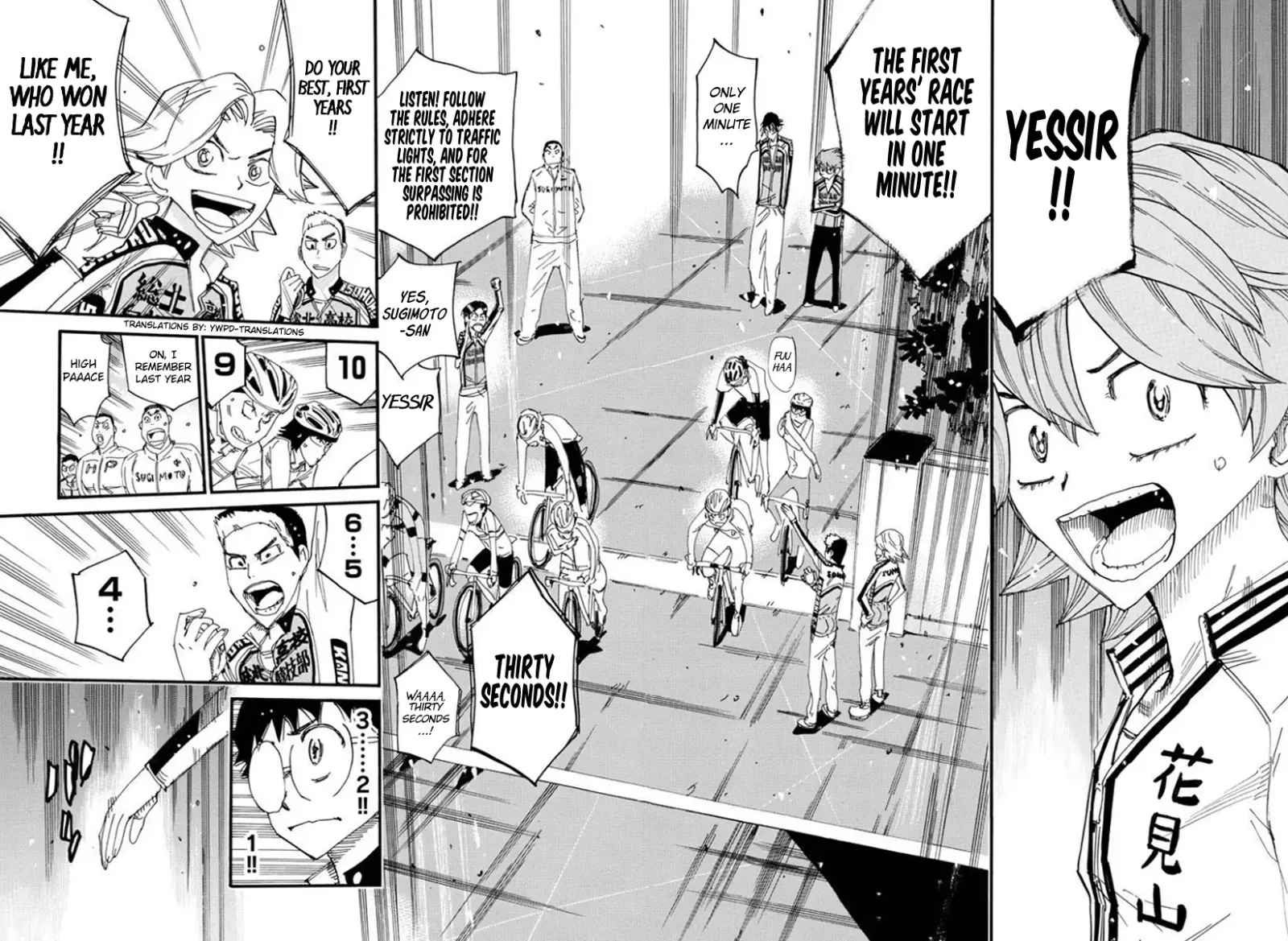Yowamushi Pedal Chapter 696 page 9