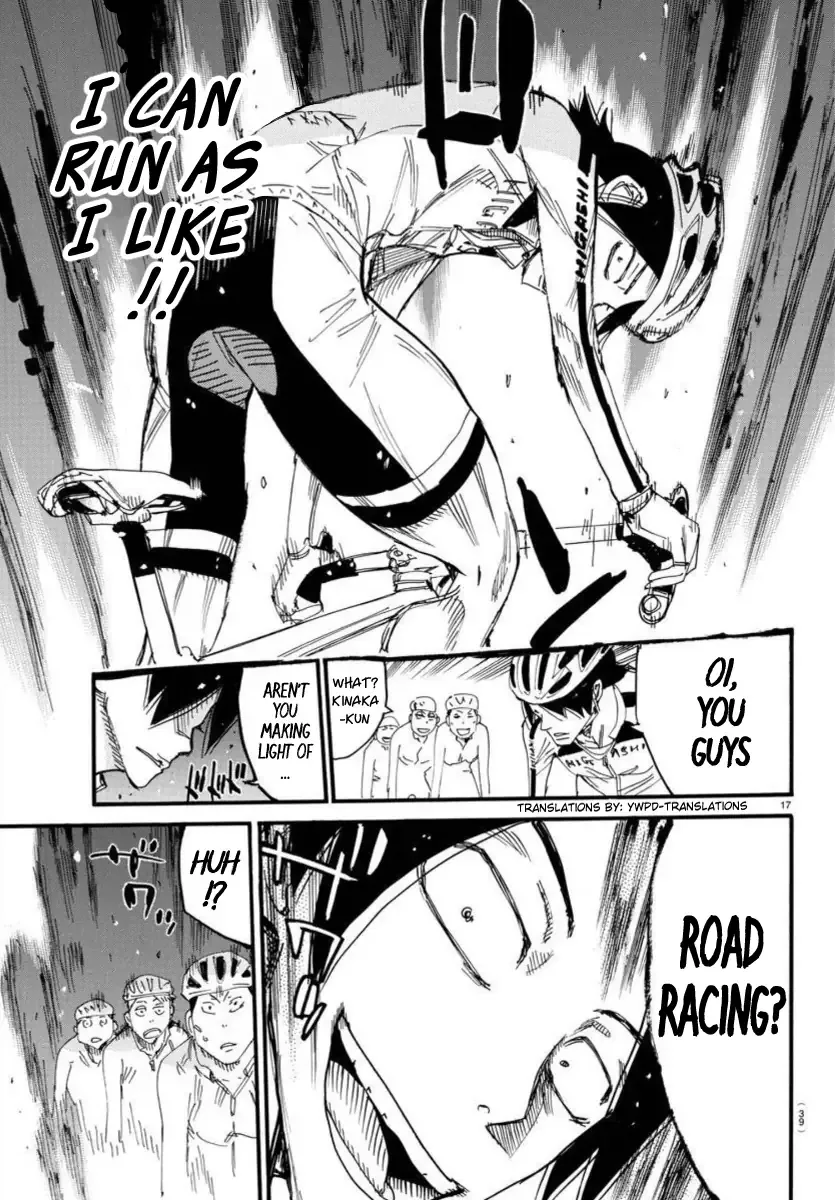 Yowamushi Pedal Chapter 696 page 16