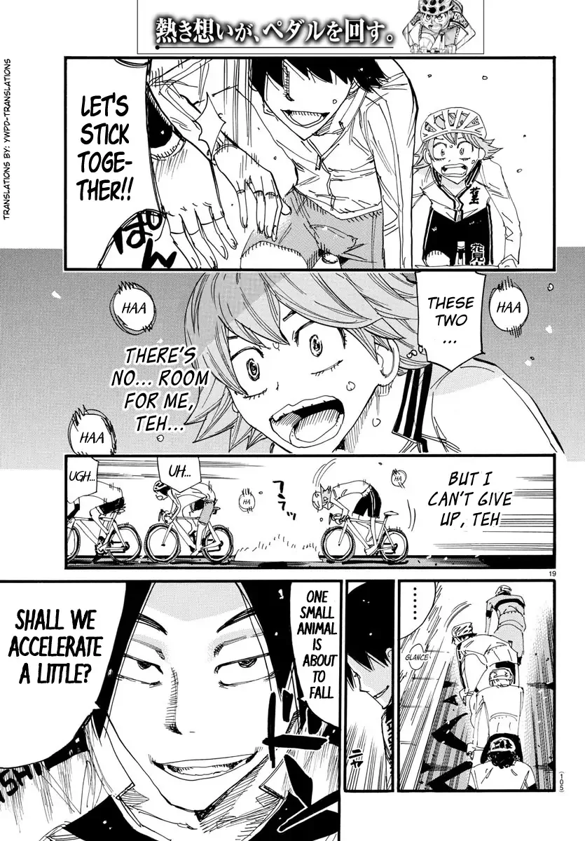 Yowamushi Pedal Chapter 697 page 18