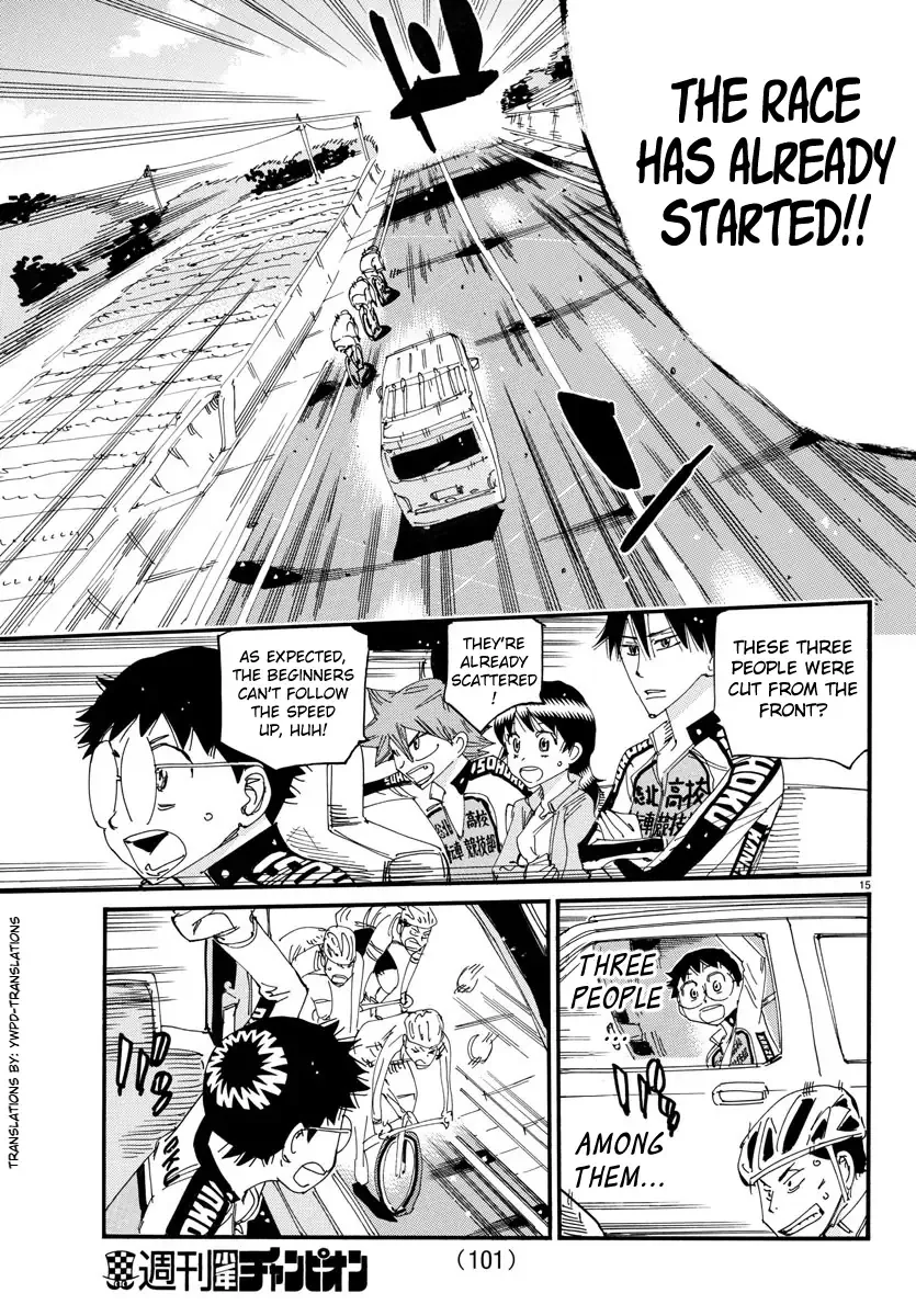 Yowamushi Pedal Chapter 697 page 14