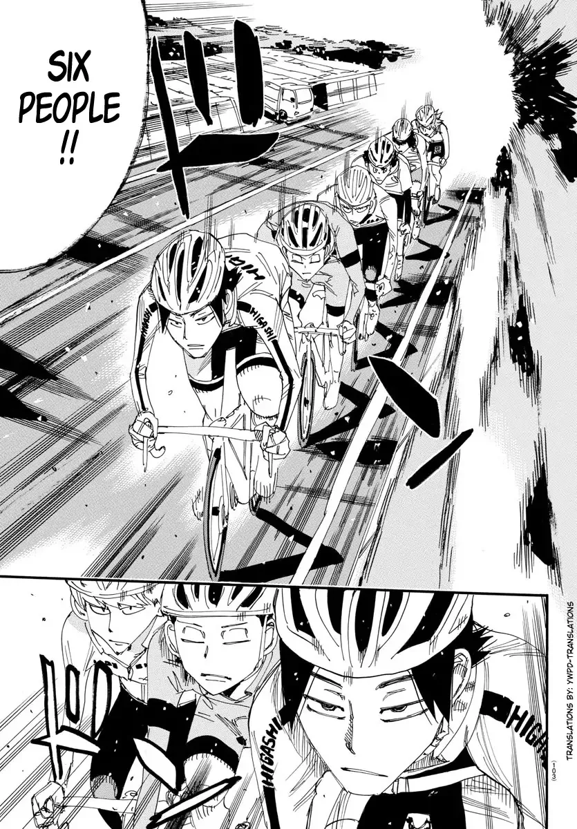 Yowamushi Pedal Chapter 697 page 16
