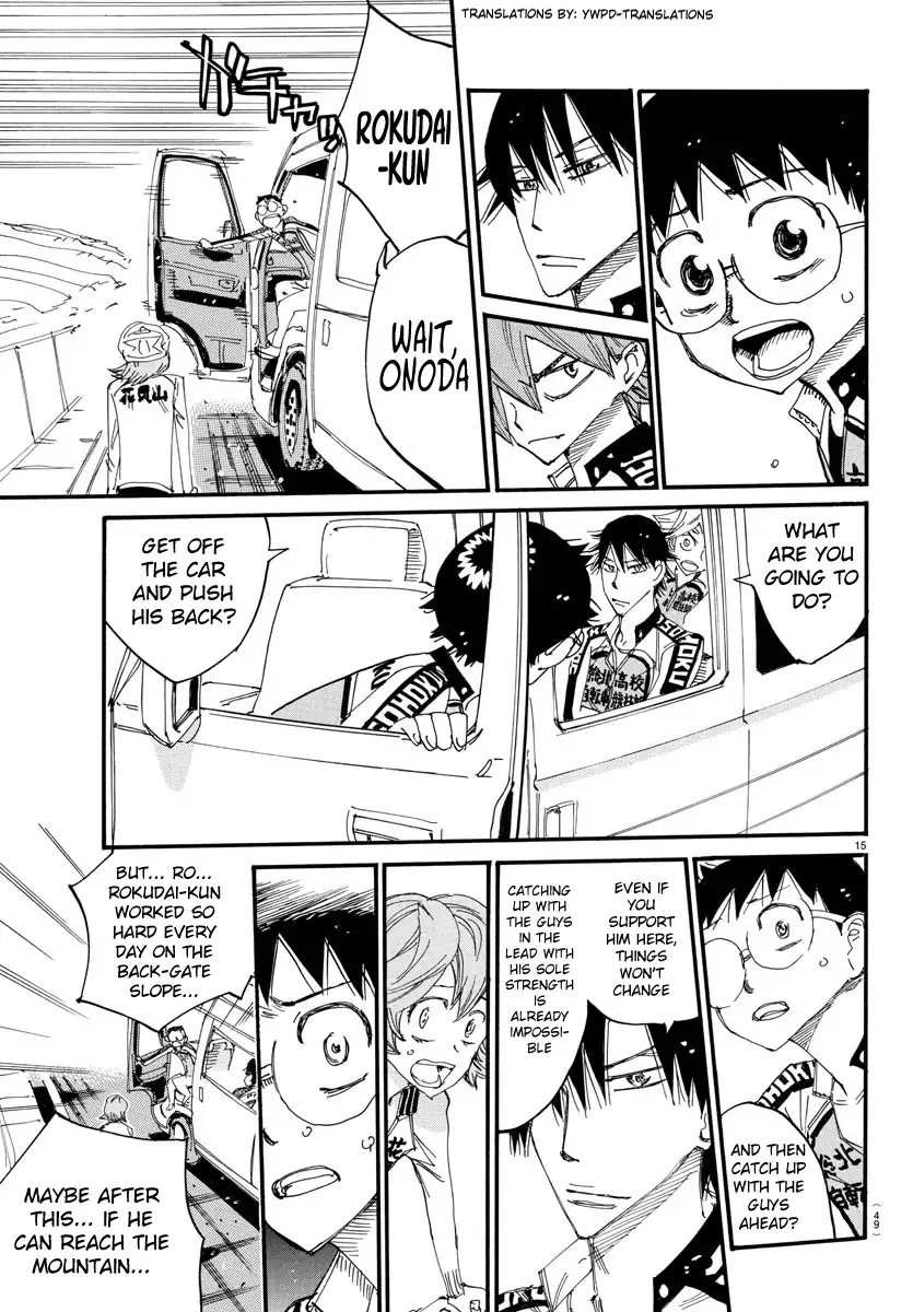 Yowamushi Pedal Chapter 698 page 13