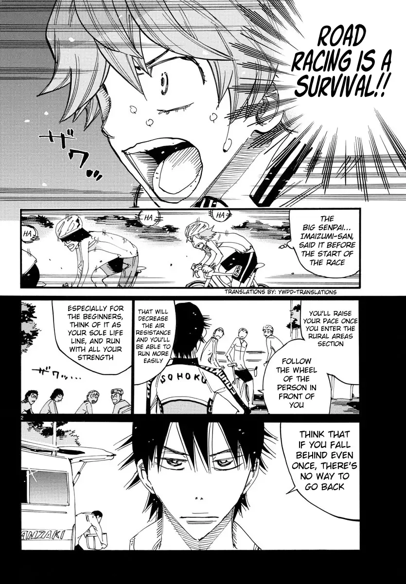 Yowamushi Pedal Chapter 698 page 2