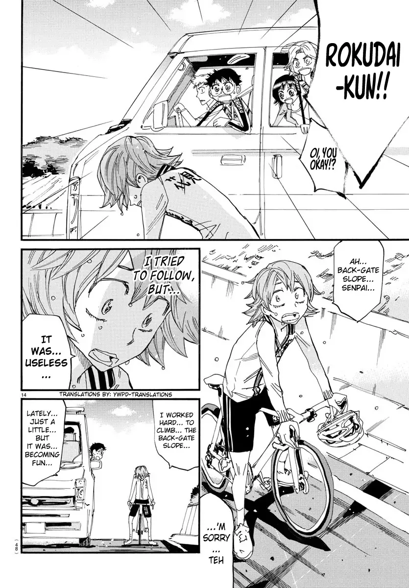 Yowamushi Pedal Chapter 698 page 12
