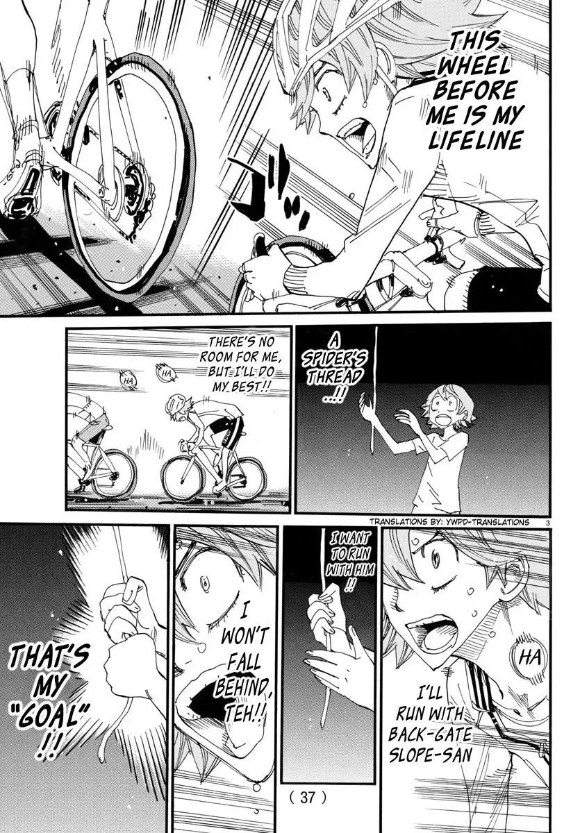 Yowamushi Pedal Chapter 698 page 3