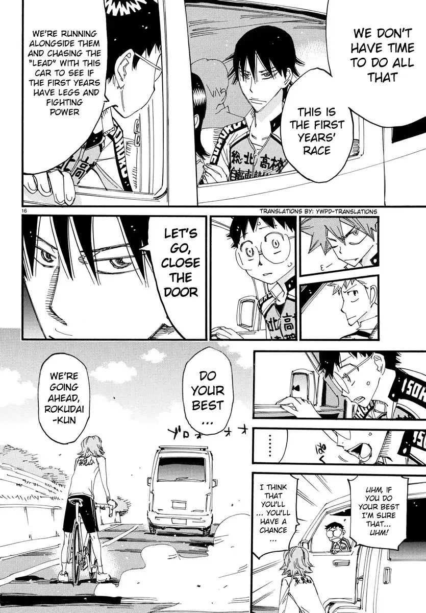 Yowamushi Pedal Chapter 698 page 14